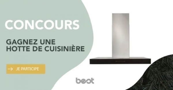 Concours Gagnez une Hotte de Cuisinière Best d'une Valeur de 1169,97$!
